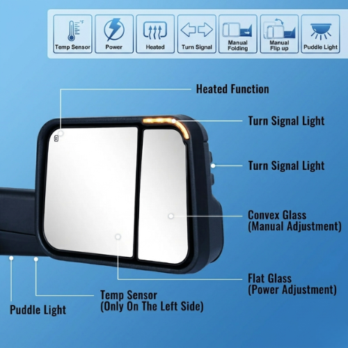 2002-2018 RAM TOW MIRRORS 2.0