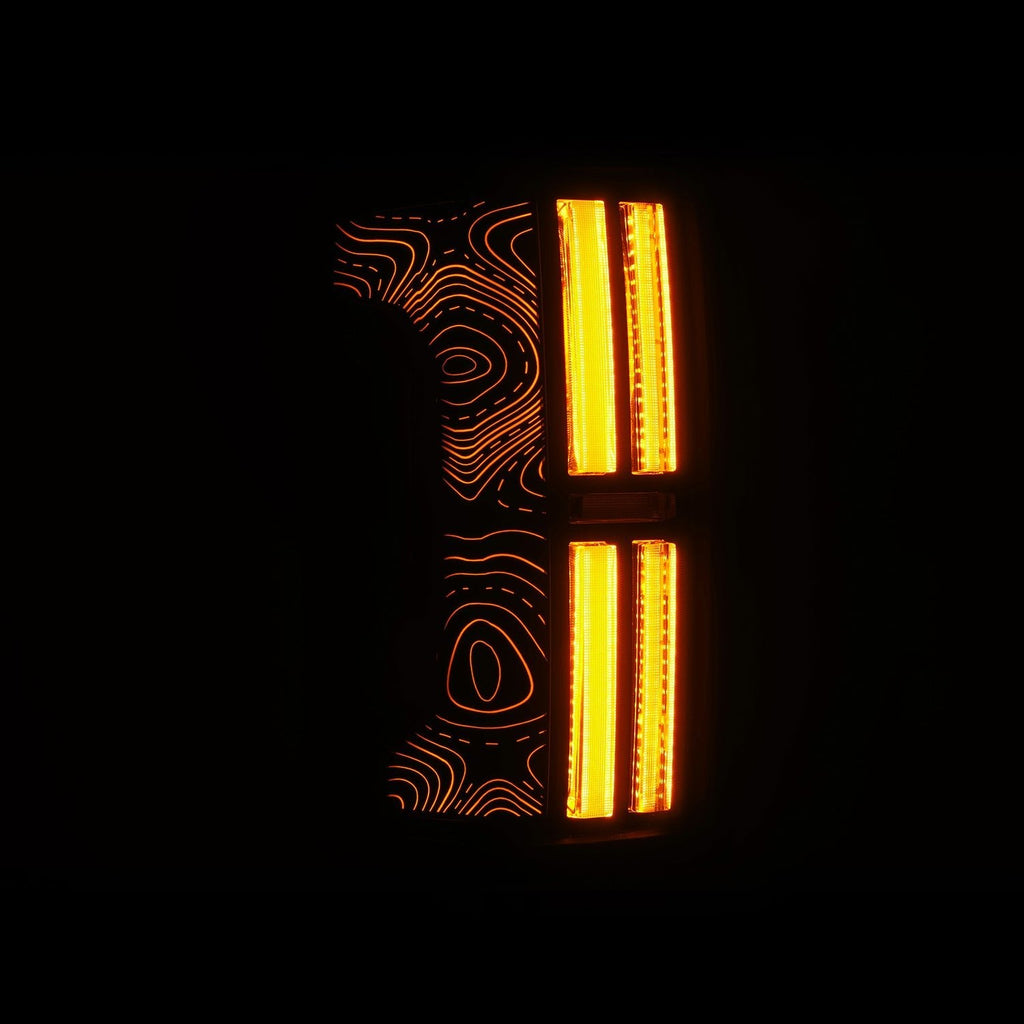 2007-2013 Toyota Tundra | AlphaRex TOPO-ETCH NOVA-Series LED Tail Lights
