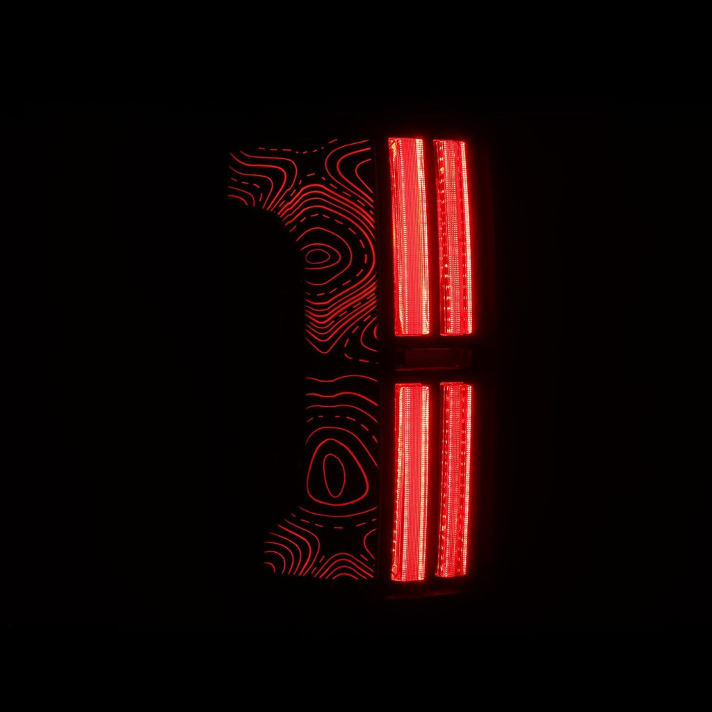 2007-2013 Toyota Tundra | AlphaRex TOPO-ETCH NOVA-Series LED Tail Lights