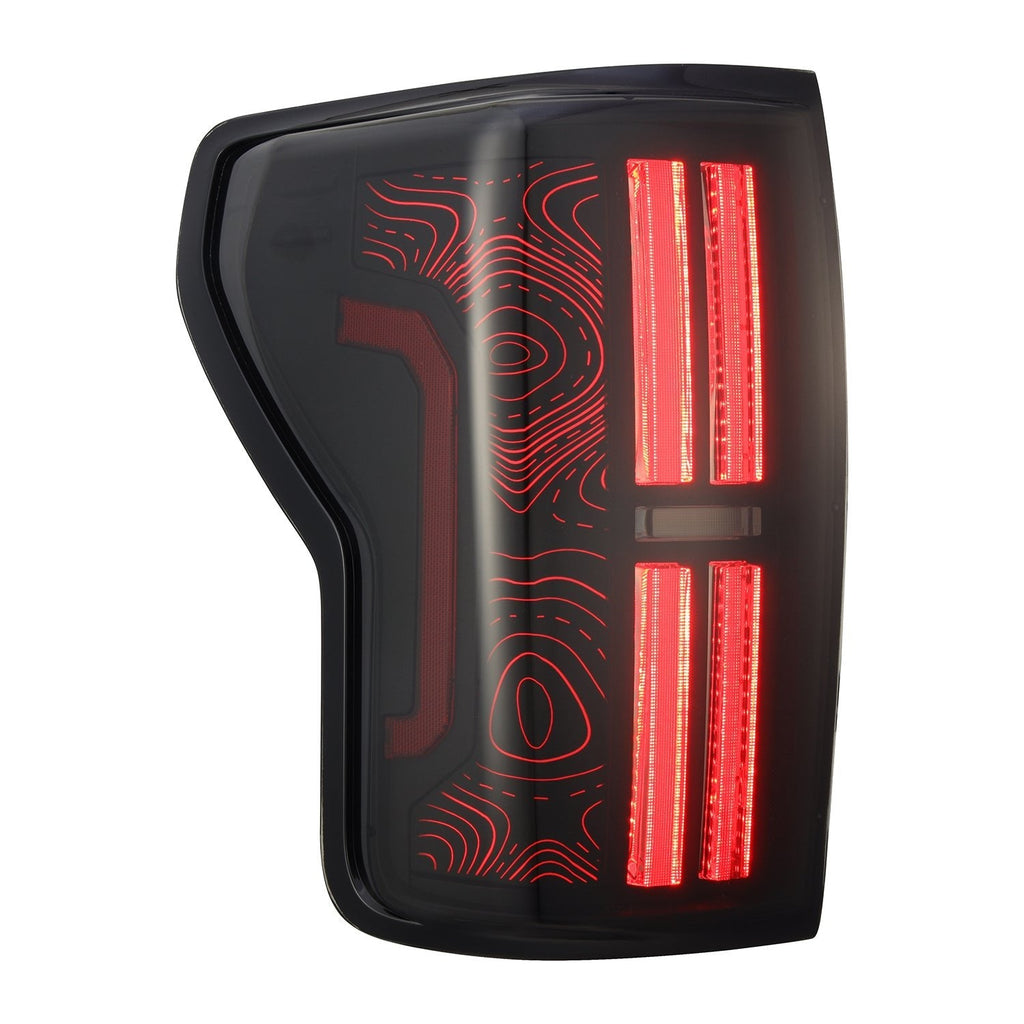 2007-2013 Toyota Tundra | AlphaRex TOPO-ETCH NOVA-Series LED Tail Lights