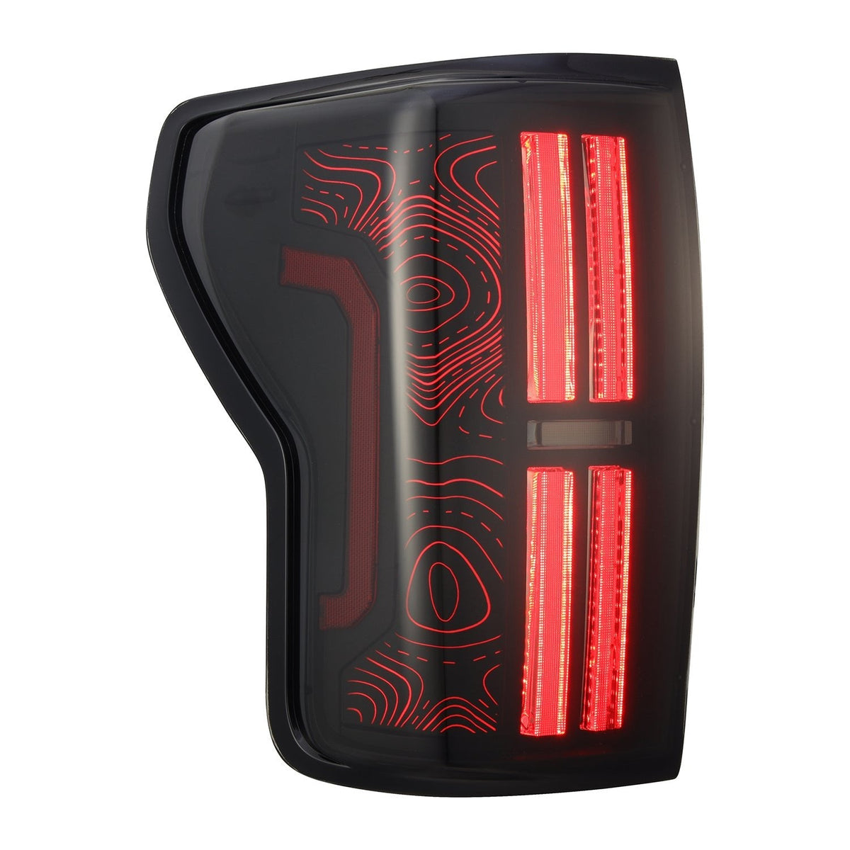 2007-2013 Toyota Tundra | AlphaRex TOPO-ETCH NOVA-Series LED Tail Lights