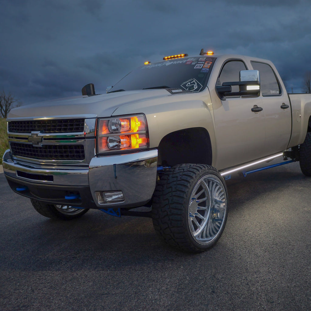 2007-2014 Chevy Silverado & GMC Sierra | Powered Light Up Running Boards