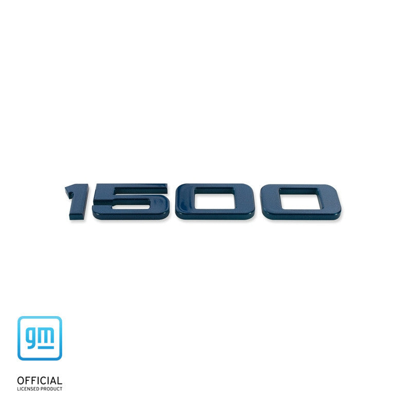 2007-2018 Chevy Silverado & GMC Sierra 1500 | 1500 Exterior Badge (Billet)