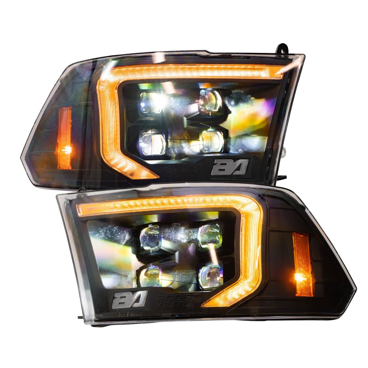 2010-2018 Ram 2500/3500 Boost VX4 LED Headlights