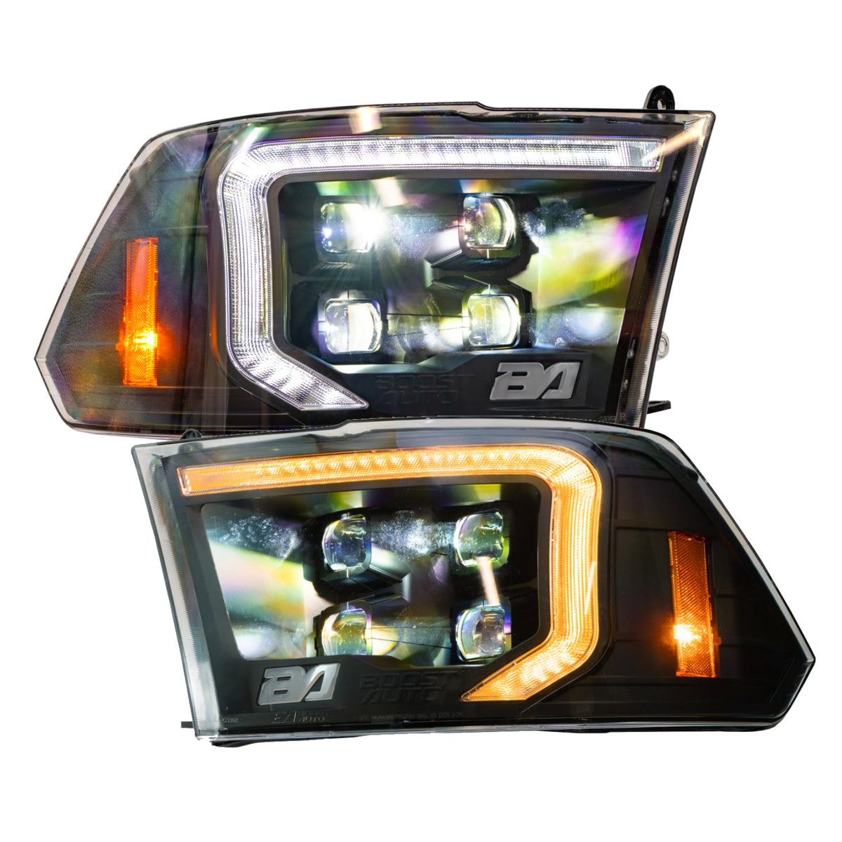 2009-2018 Ram 1500 Boost VX4 LED Headlights