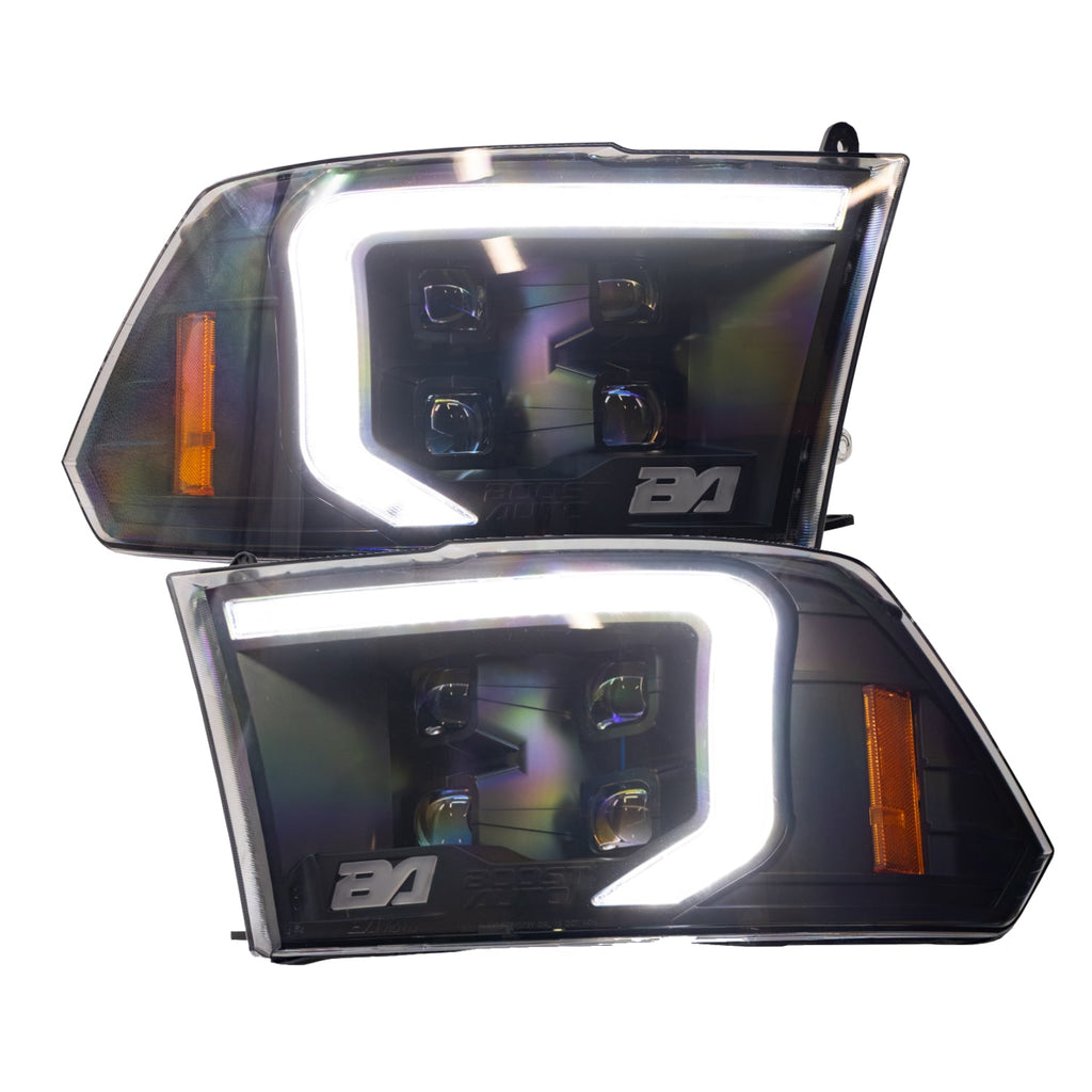2009-2018 Ram 1500 Boost VX4 LED Headlights