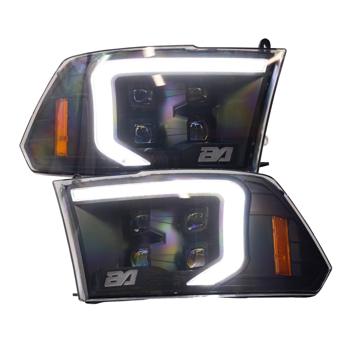 2009-2018 Ram 1500 Boost VX4 LED Headlights