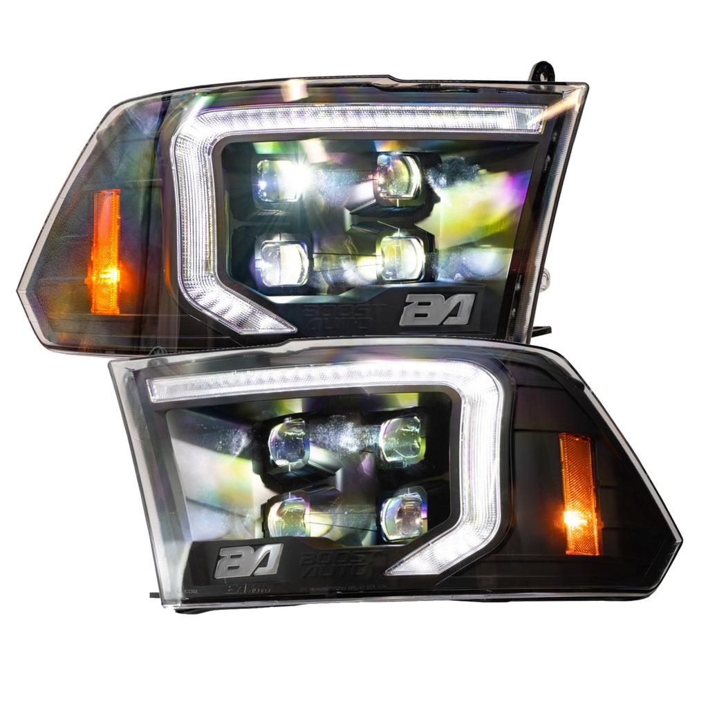 2010-2018 Ram 2500/3500 Boost VX4 LED Headlights