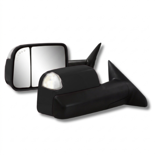 2019-2024 Ram 1500 Tow Mirrors (Textured Arm)