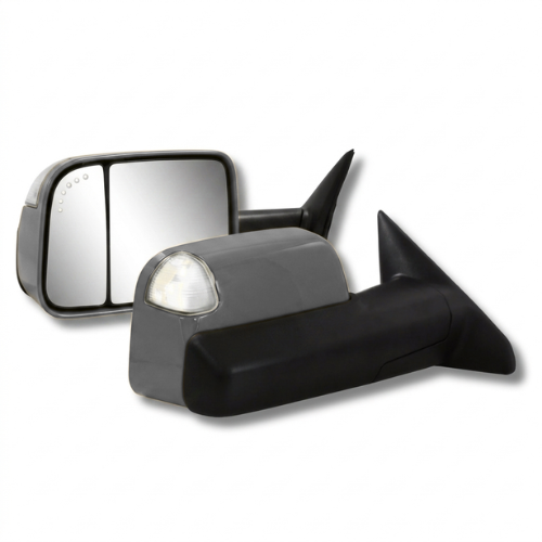 2010-2018 Ram 2500/3500 Tow Mirrors (Textured Arm)