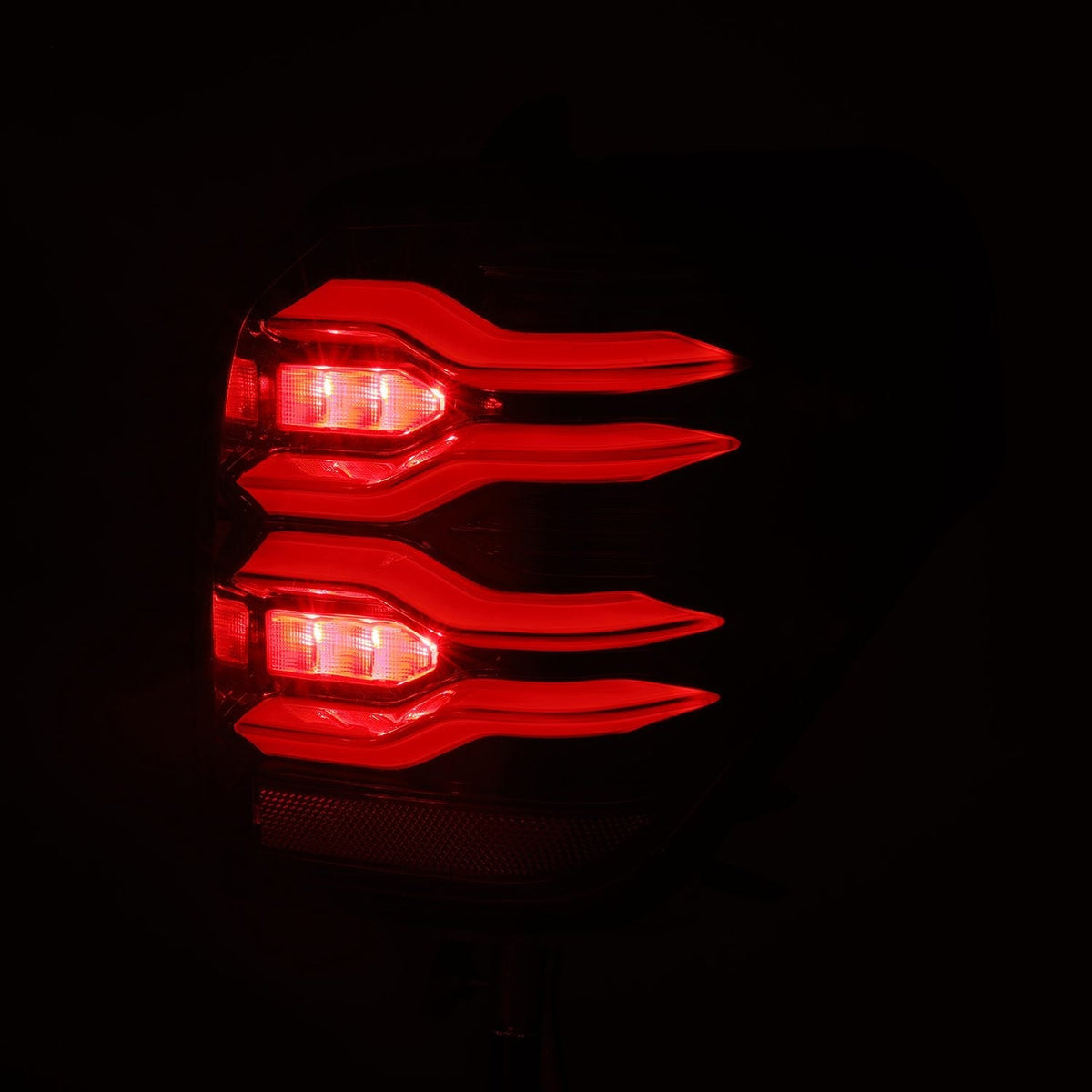2010-2024 Toyota 4Runner AlphaRex LUXX-Series LED Tail Lights – Lit