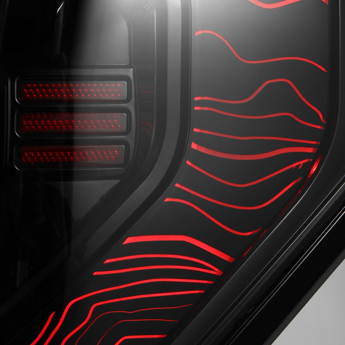 2010-2024 Toyota 4Runner | AlphaRex TOPO-ETCH NOVA-Series Prismatic LED Tail Lights