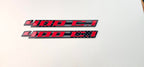 2020-2026 Chevy Silverado HD | 400 C.I. Hood Vent Emblems (Pair) (installed reference photo)