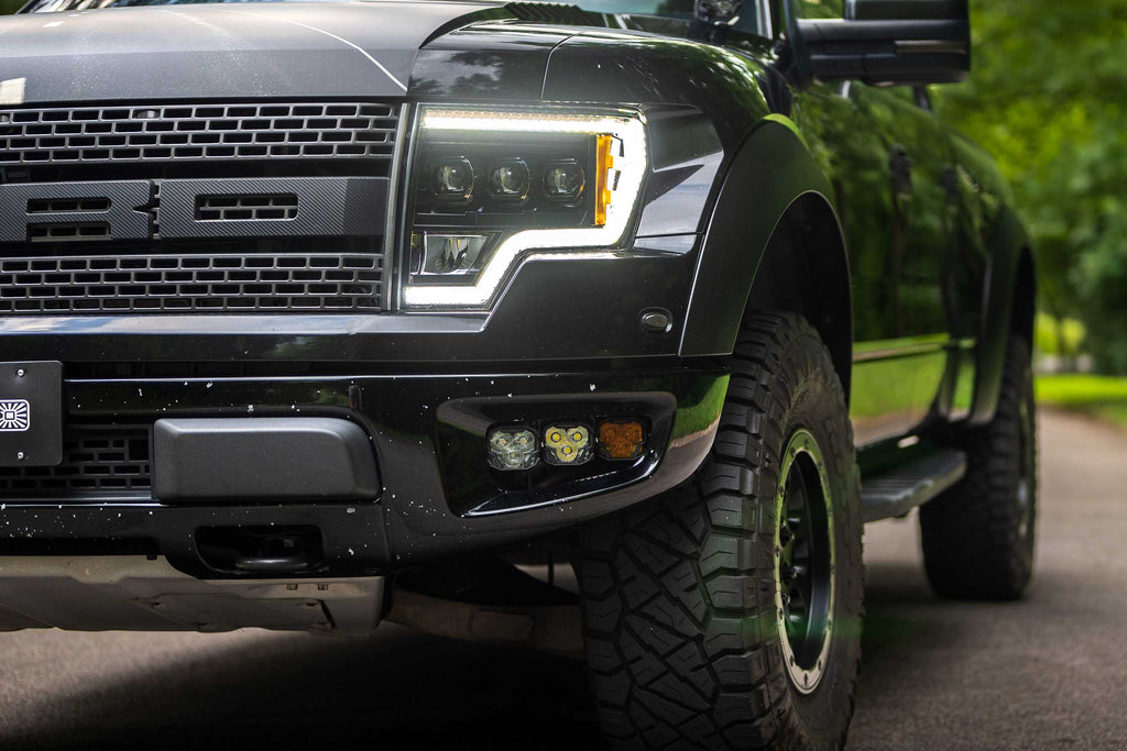 Morimoto 4Banger LED Fog Lights: 2010-2014 Ford F-150 Raptor
