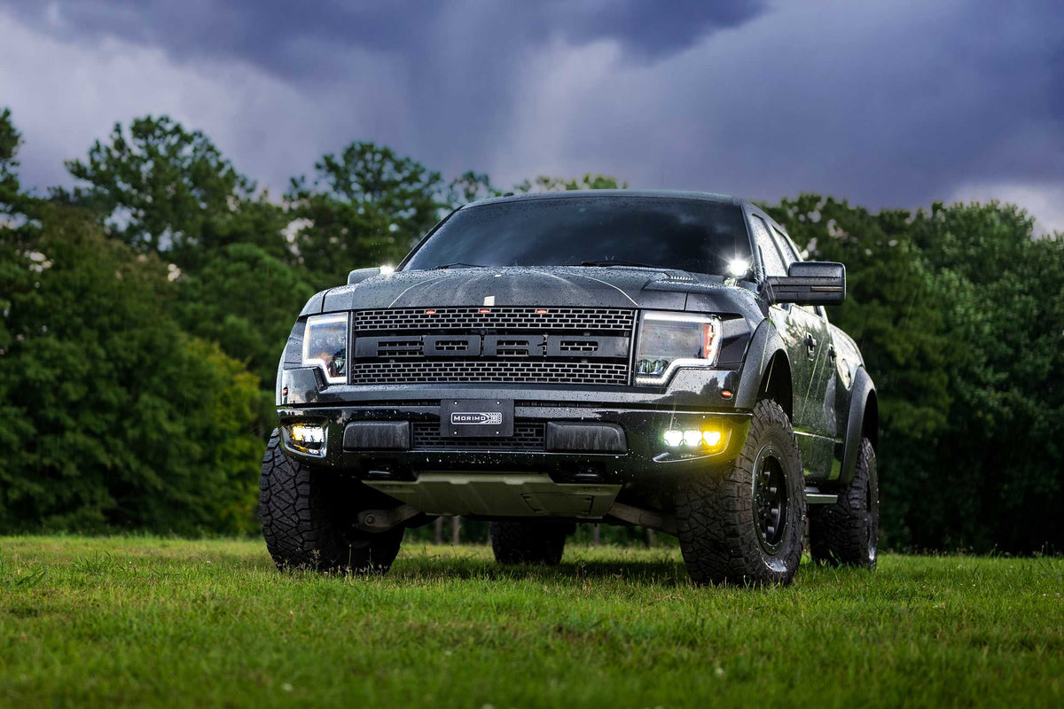 Morimoto 4Banger LED Fog Lights: 2010-2014 Ford F-150 Raptor