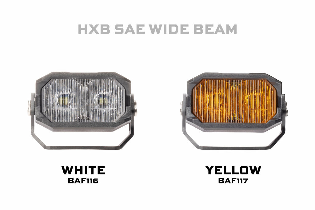 Morimoto 2Banger LED Pods: HXB Wide Beam