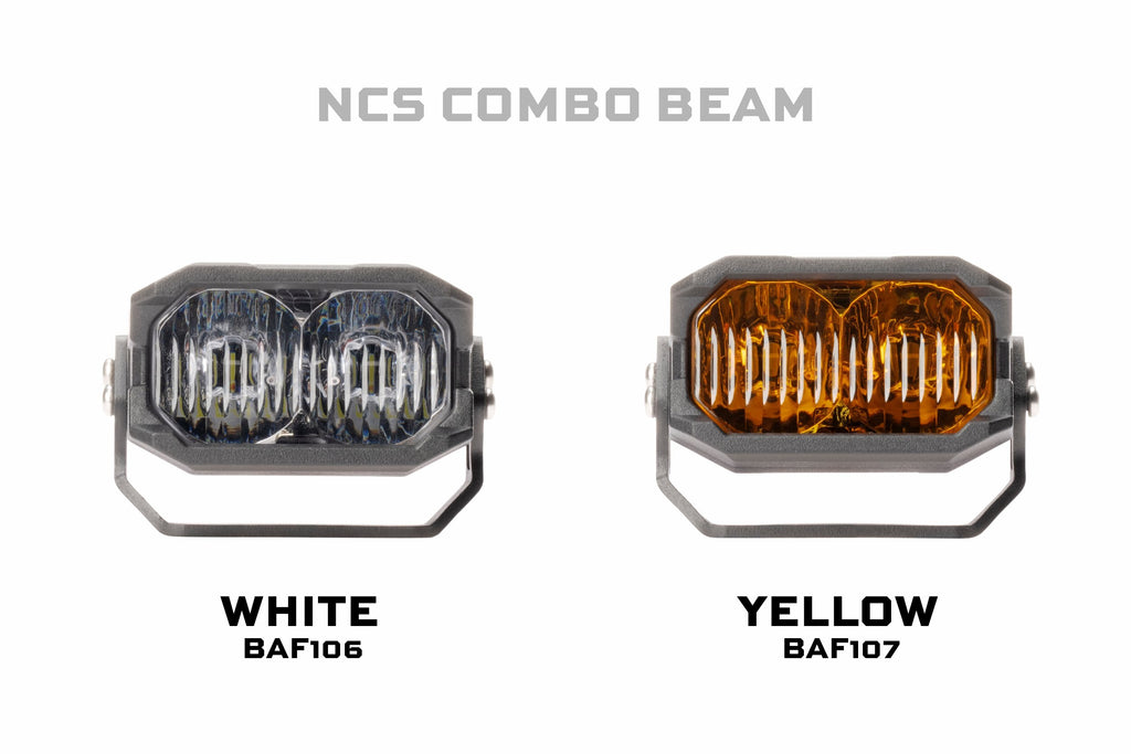 Morimoto 2Banger LED Pods: NCS Combo Beam