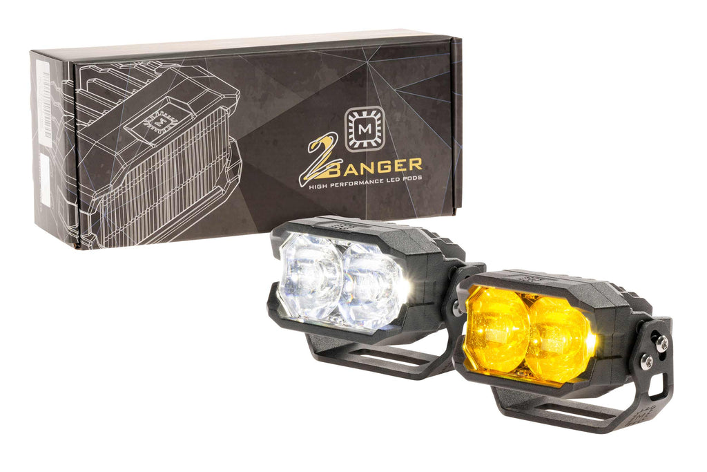 Morimoto 2Banger LED Pods: NCS Spot Beam