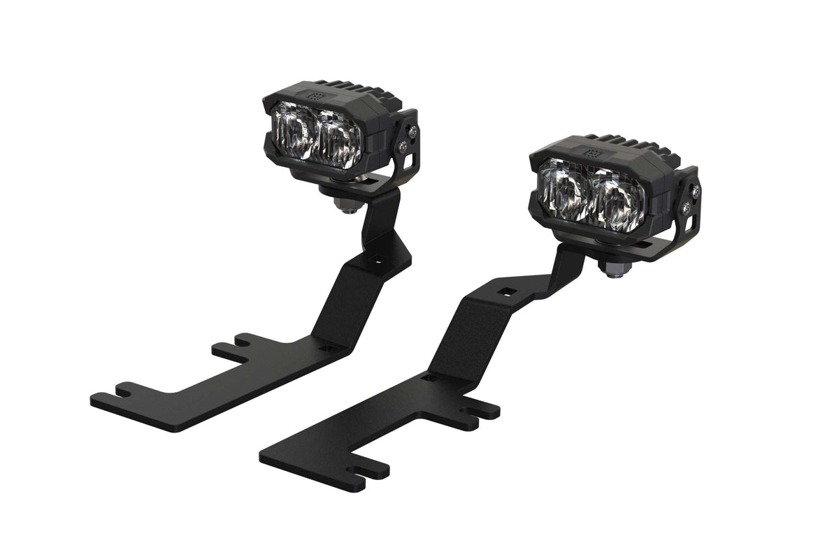 Morimoto LED Ditch Light System: 2014-2018 Chevy Silverado 1500
