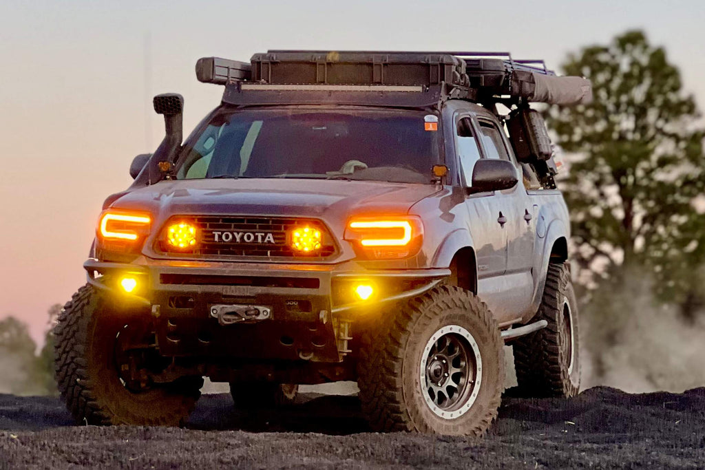 Morimoto BigBanger LED Pods: HXB Combo Beam