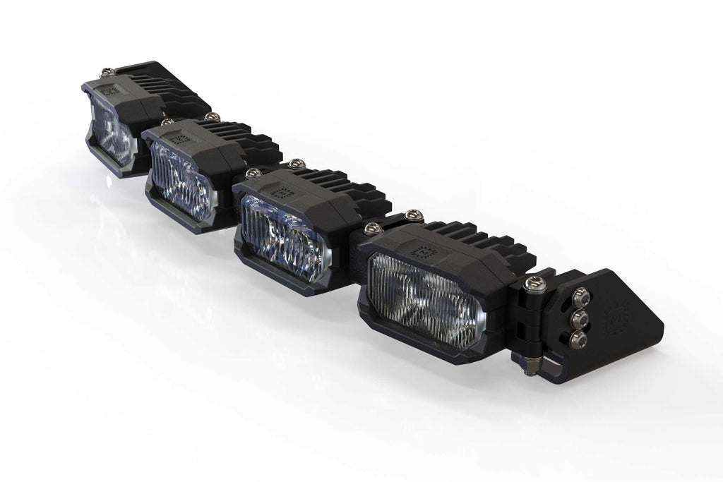 Morimoto 2Banger LED Light Bar: 4 Pod / 16"