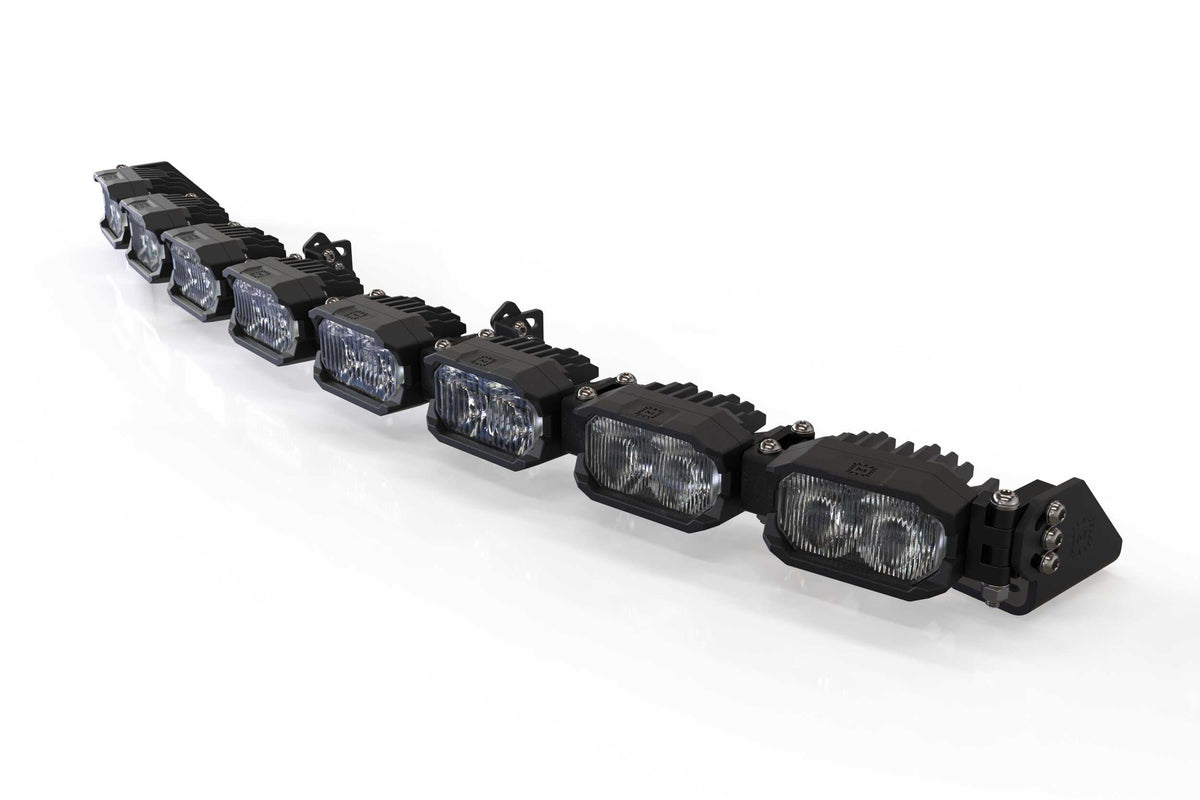 Morimoto 2Banger LED Light Bar: 8 Pod / 31.5"