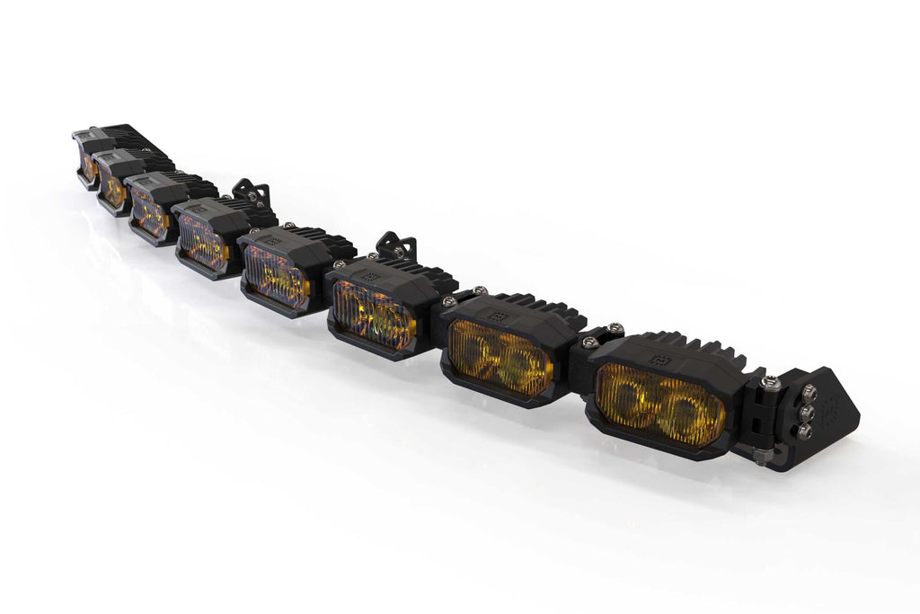 Morimoto 2Banger LED Light Bar: 8 Pod / 31.5"