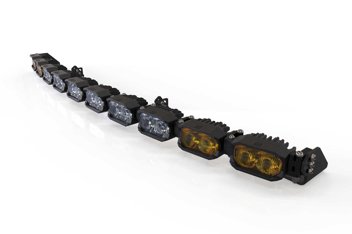 Morimoto 2Banger LED Light Bar: 10 Pod / 40"