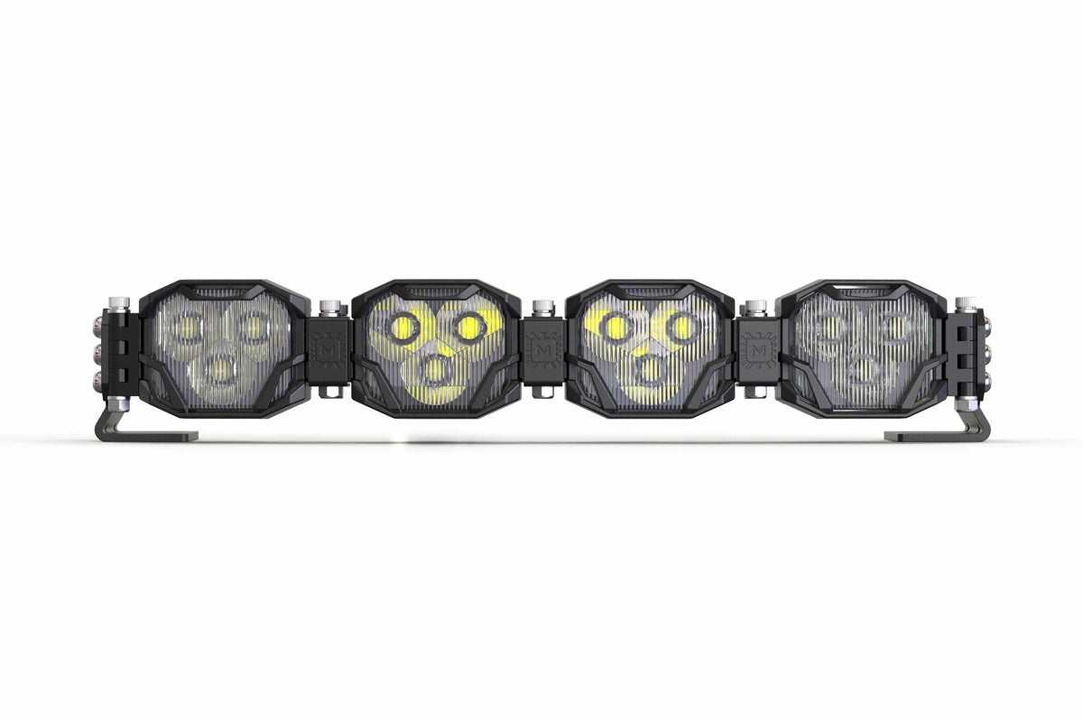 Morimoto 4Banger LED Light Bar: 4 Pod / 16.5"