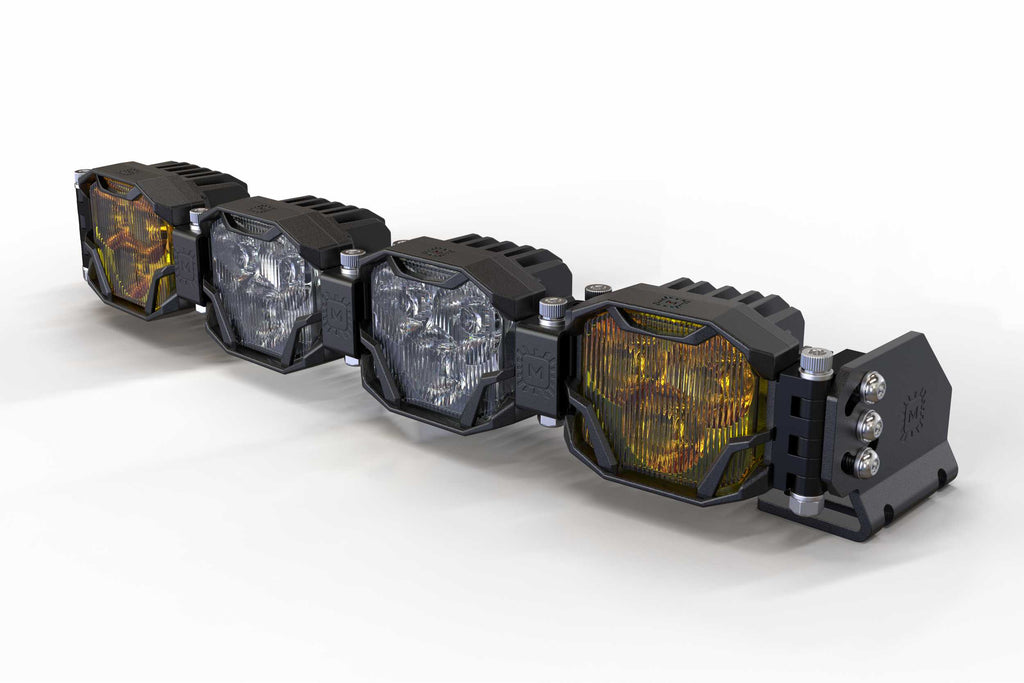 Morimoto 4Banger LED Light Bar: 4 Pod / 16.5"
