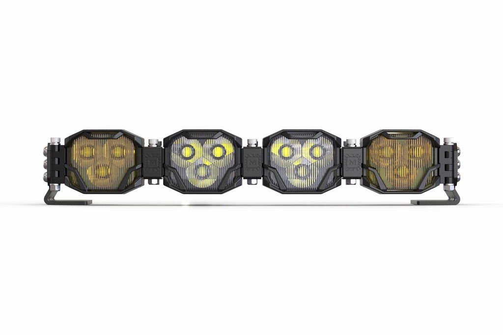 Morimoto 4Banger LED Light Bar: 4 Pod / 16.5"