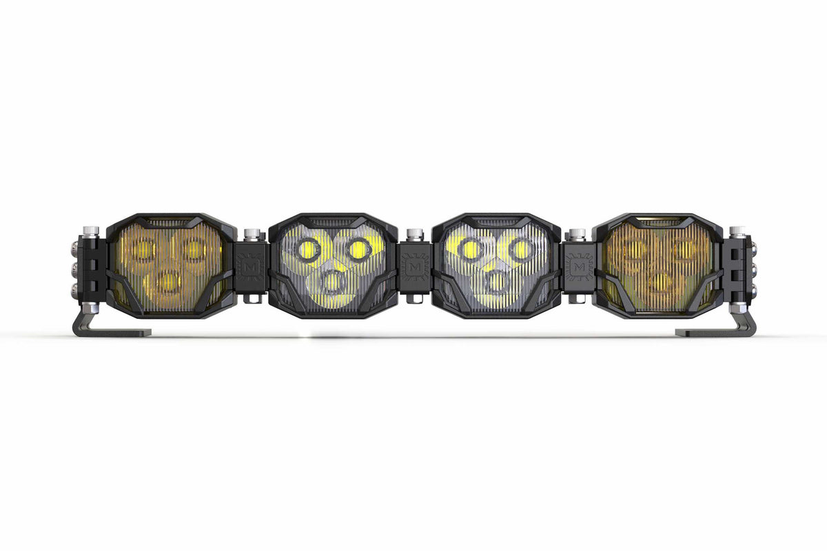 Morimoto 4Banger LED Light Bar: 4 Pod / 16.5"