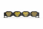 Morimoto 4Banger LED Light Bar: 4 Pod / 16.5"
