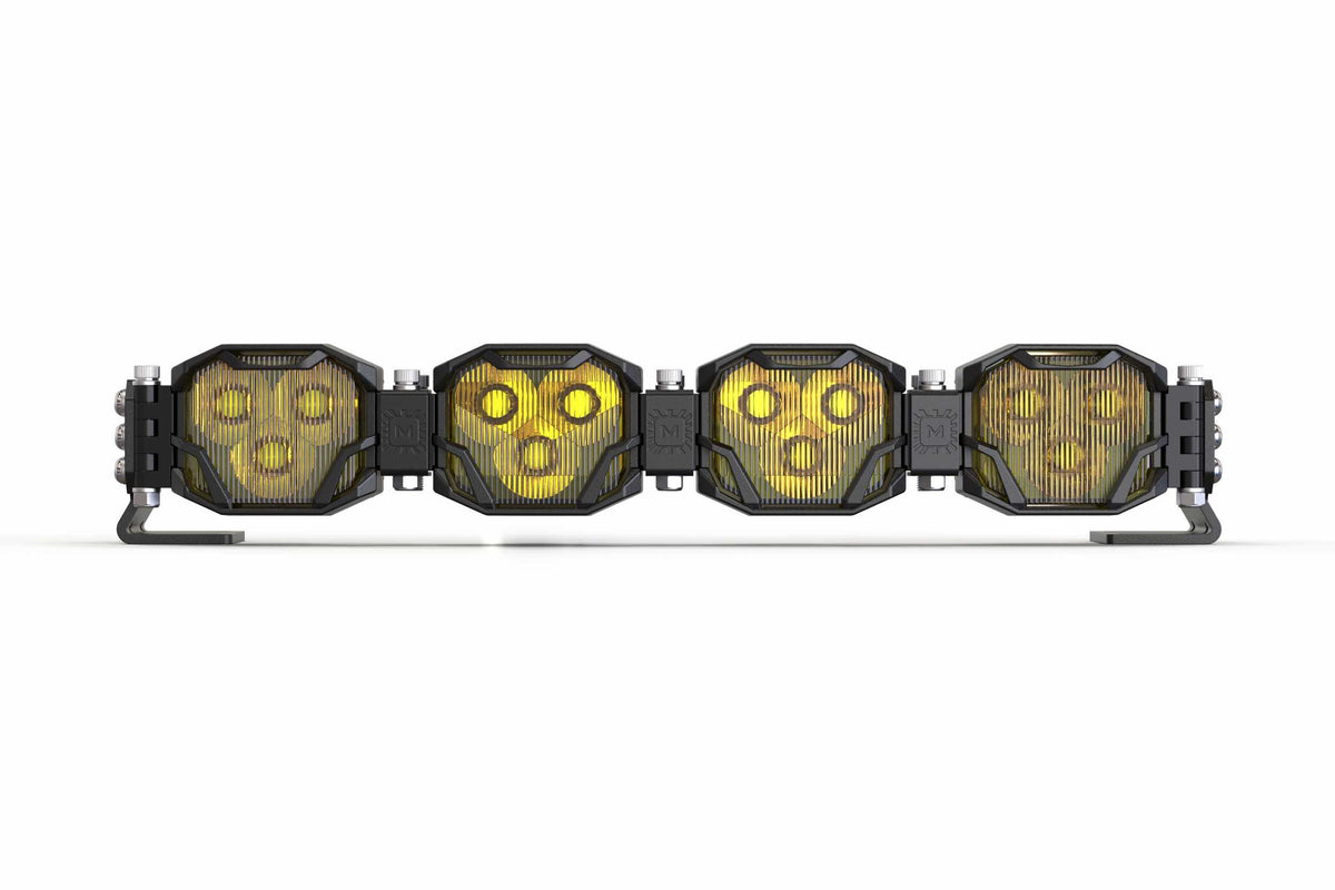 Morimoto 4Banger LED Light Bar: 4 Pod / 16.5"