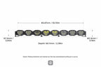 Morimoto 4Banger LED Light Bar: 8 Pod / 32.5"