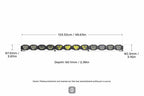 Morimoto 4Banger LED Light Bar: 12 Pod / 48.5"