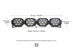 Morimoto BigBanger LED Light Bar: 4 Pod / 29"