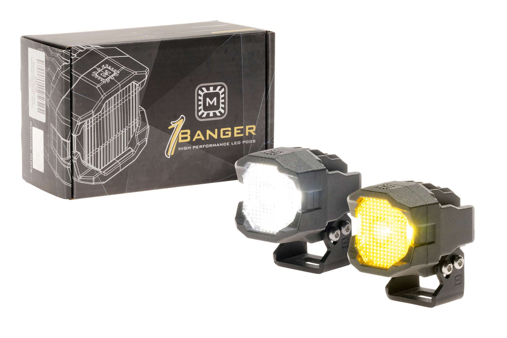 Morimoto 1Banger LED Pods: HXB Flood Beam