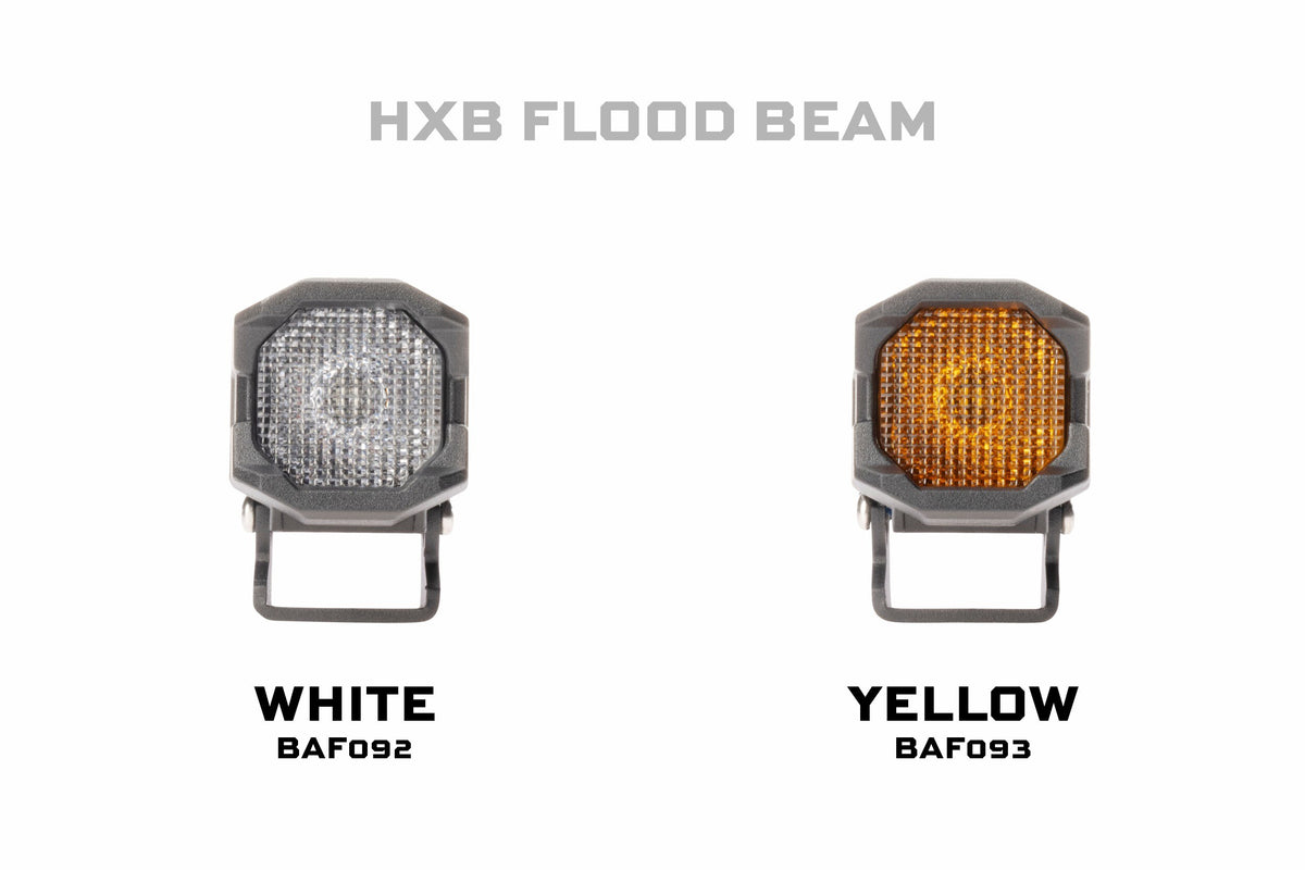 Morimoto 1Banger LED Pods: HXB Flood Beam