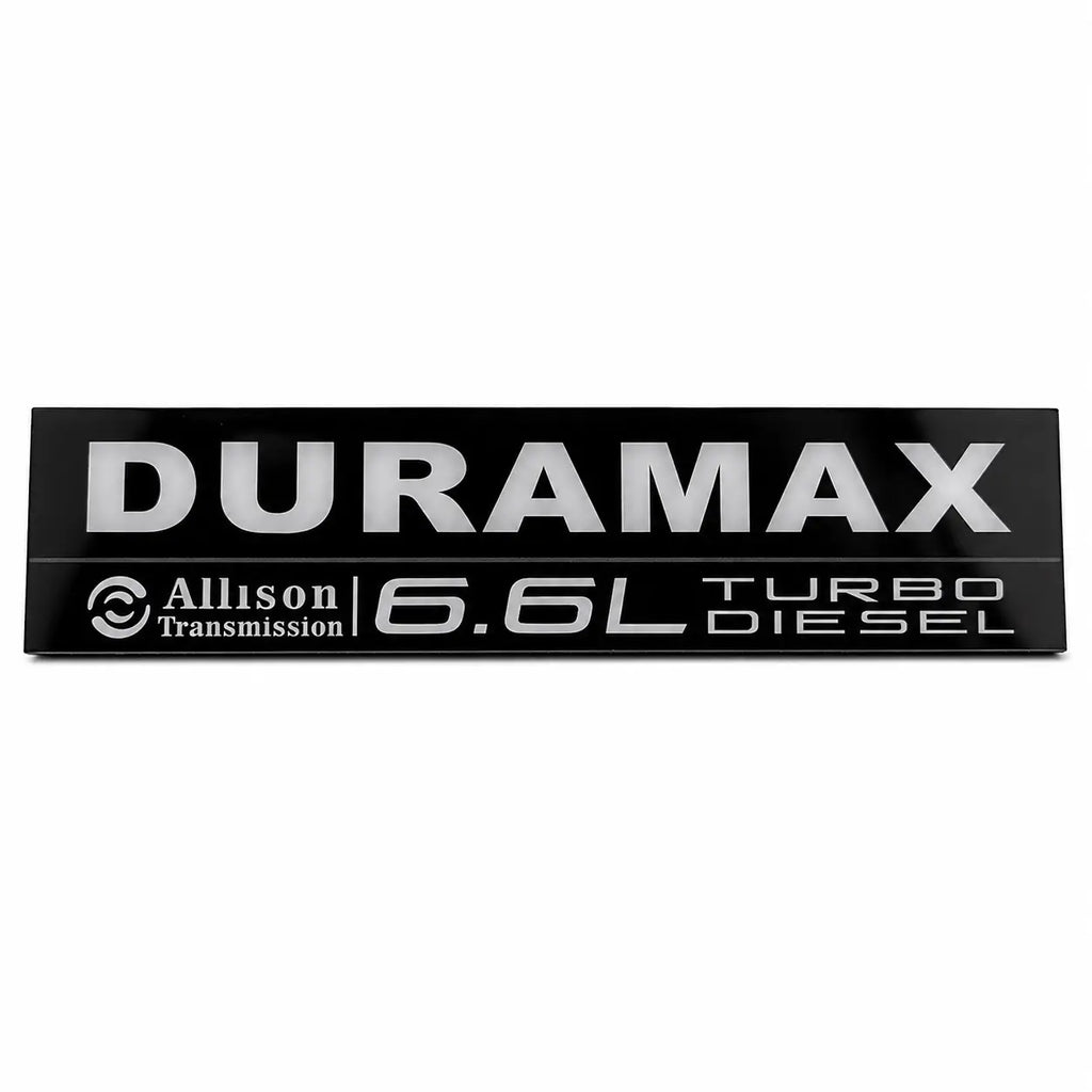 2020-2026 GMC Sierra HD | Illuminated Duramax Fender Badges