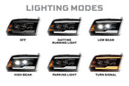 2009-2018 Ram 1500 | 2500 | 3500 XB Evo Hybrid LED Headlights