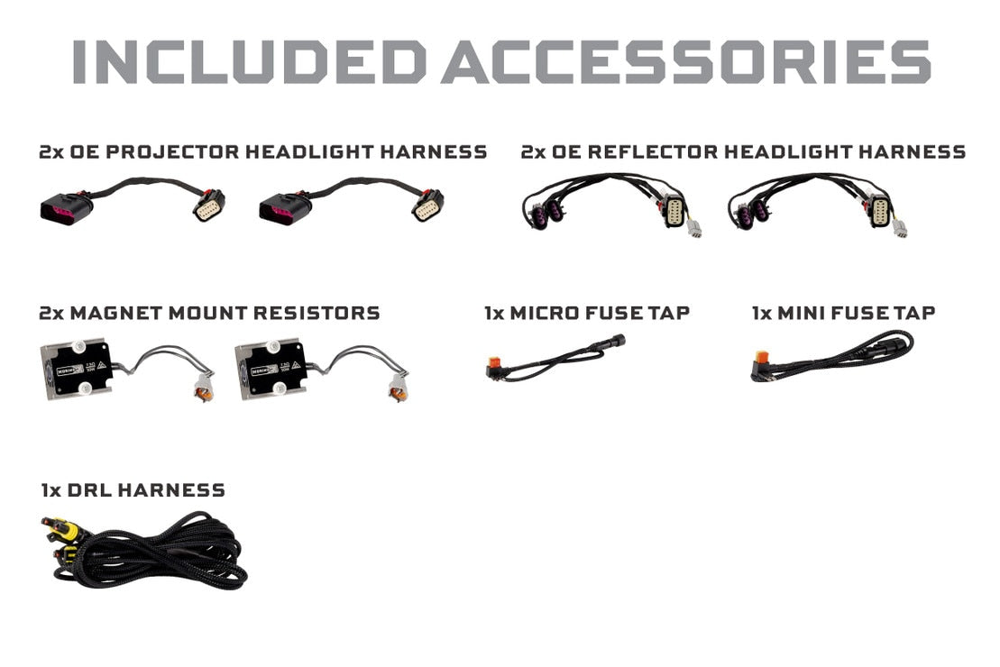 2009-2018 Ram 1500 | 2500 | 3500 XB Evo Hybrid LED Headlights