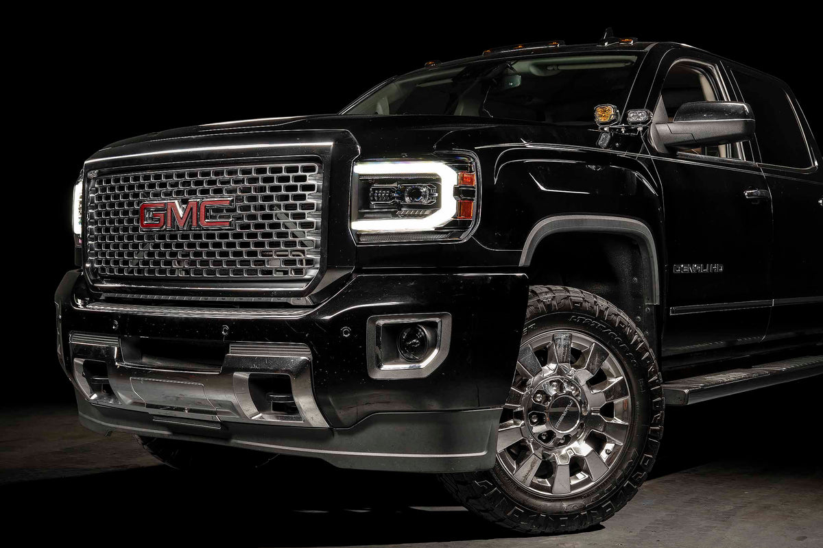 2014-2018 GMC Sierra 1500 | 2015-2019 GMC Sierra HD Morimoto XB Evo Hybrid LED Headlights