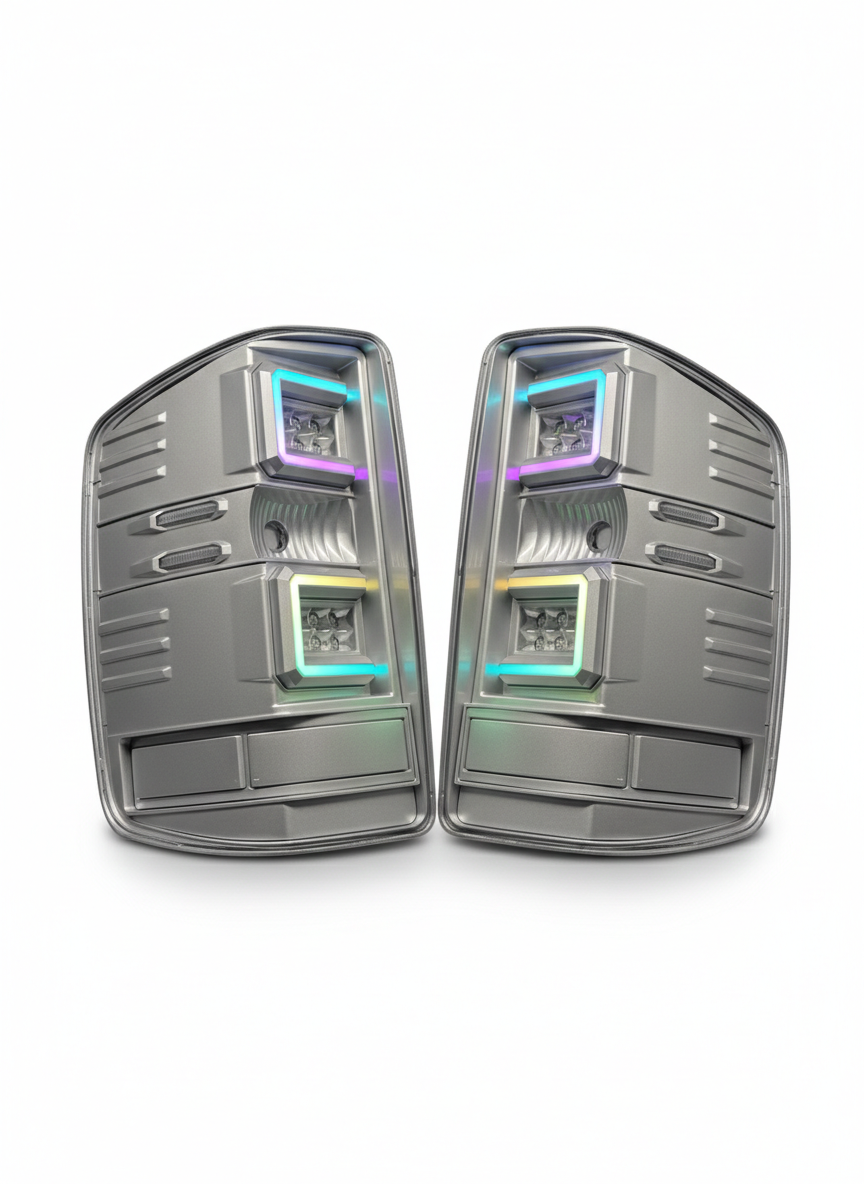 2014-2018 Chevy Silverado C-Bar Tail Lights