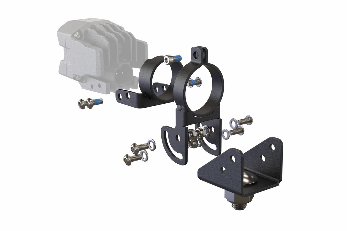 Morimoto 1Banger Pod Lights: Omni-Adjustable Mounts
