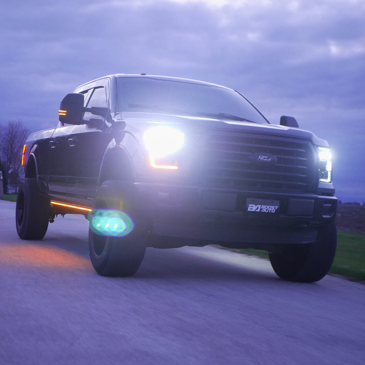 2015-2020 Ford F-150 | Powered Light Up Running Boards