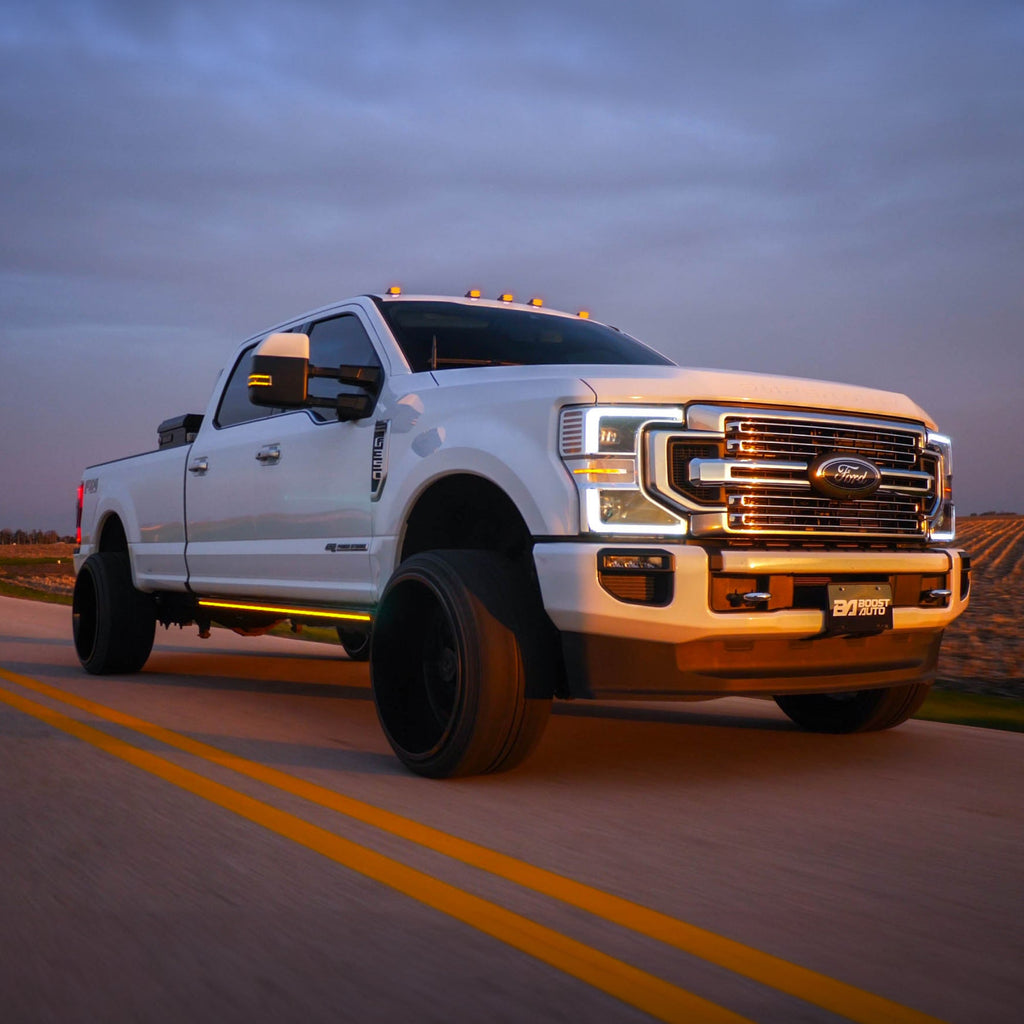 2017-2022 Ford F-250/F-350 Super Duty | Powered Light Up Running Boards