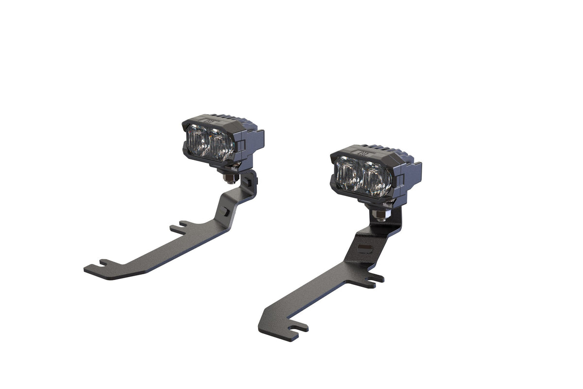 Morimoto LED Ditch Light System: 2020-2024 Chevy Silverado 2500/3500 HD