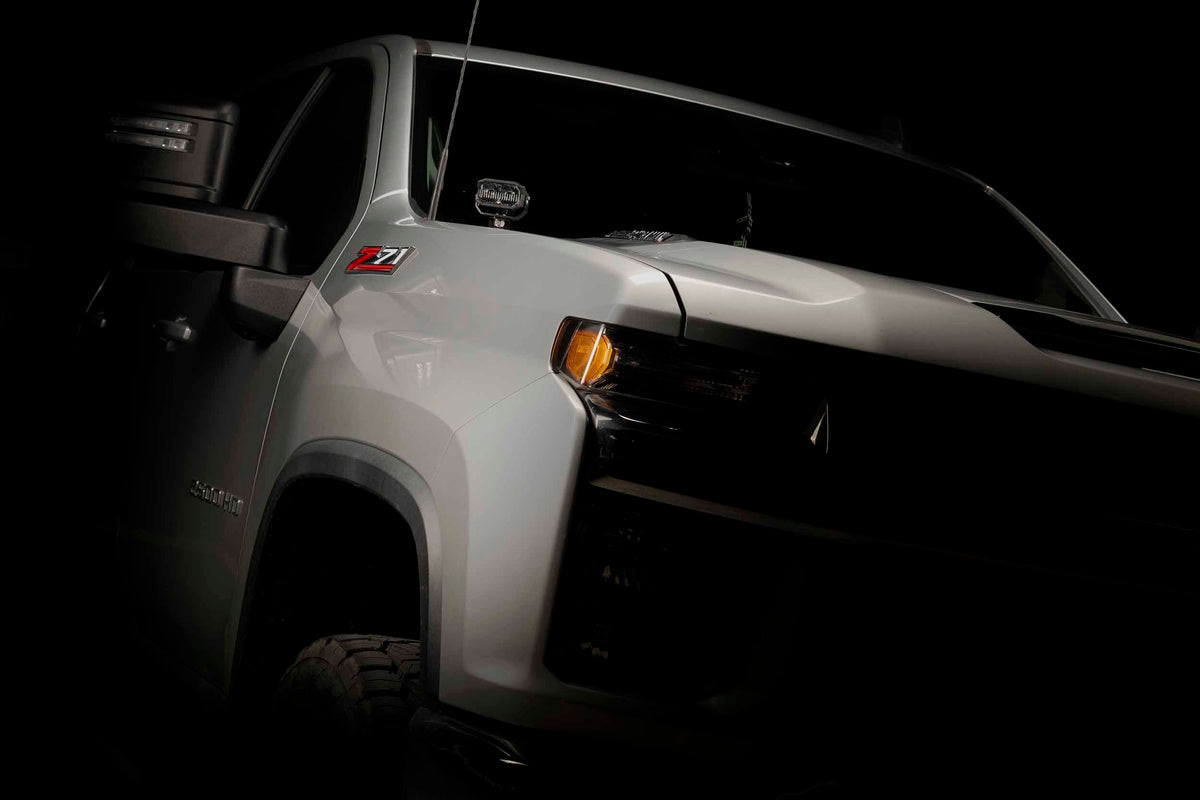 Morimoto LED Ditch Light System: 2020-2024 Chevy Silverado 2500/3500 HD