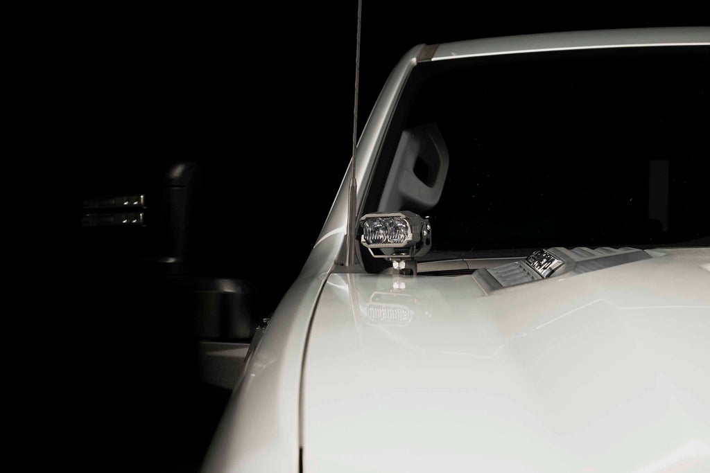 Morimoto LED Ditch Light System: 2020-2024 Chevy Silverado 2500/3500 HD